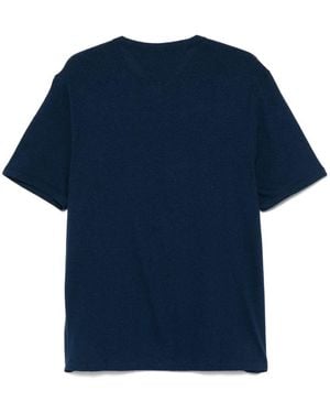 Tommy Hilfiger Cotton T-Shirt With Logo - Blue