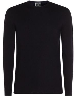 Giorgio Armani Cashmere Crewneck Jumper - Black