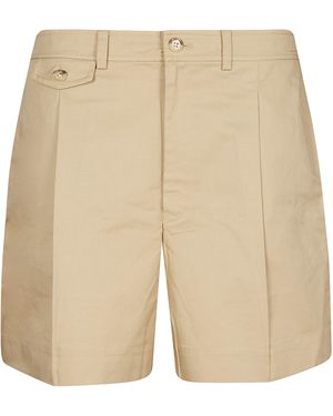 Ralph Lauren Wide-Leg Shorts - Natural
