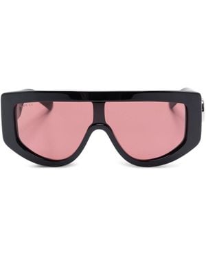 Gucci Rectangular Shape Sunglasses - Pink