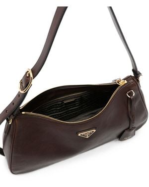 Prada Borsa A Spalla Grande - Nero