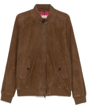 Baracuta Suede Jacket - Brown