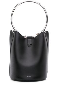 Alaïa Anello Grande Borsa A Sedere - Nero