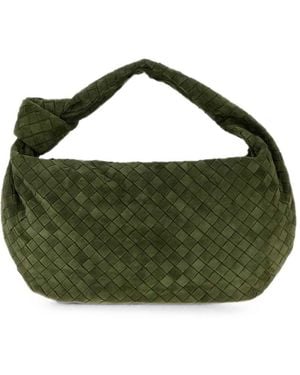 Bottega Veneta Jodie Medium Leather Handbag - Green