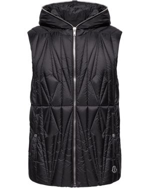 Moncler Geocamo Flight Gilet - Black