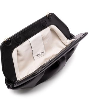 THEMOIRÈ Emera Vegan Leather Clutch - Black