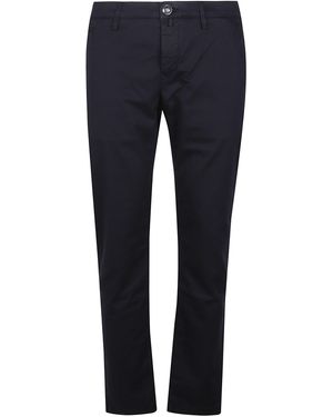 Jacob Cohen Cotton Trousers - Blue