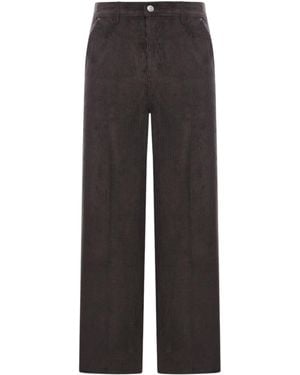 Ami Paris Cotton Trousers - Grey
