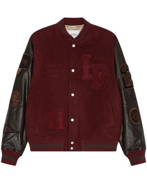 Les Deux Varsity Jacket - Red