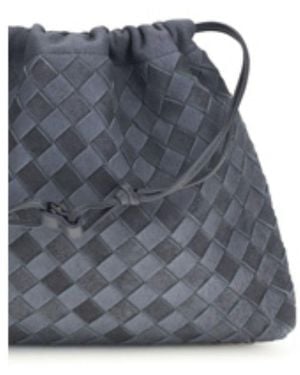 Bottega Veneta Medium Leather Dustbag - Grey