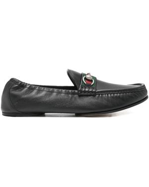 Gucci Horsebit 1953 Leather Loafers - Black