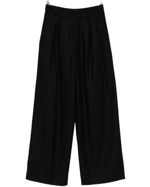 Susanne Bommer Silk Blend Trousers - Black