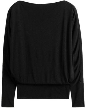 TOTEME Boat-Neck Jumper - Black