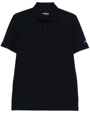 People Of Shibuya Masamba Polo Shirt - Black