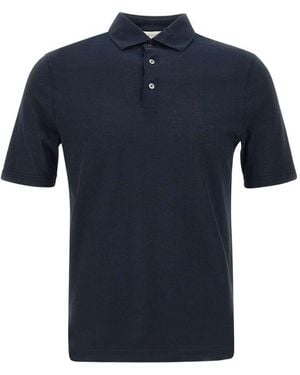 Filippo De Laurentis Cotton Polo Shirt - Blue
