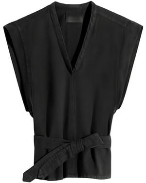 Lemaire Cotton Tank Top - Black