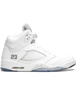Nike Air Jordan 5 Retro Trainer - White