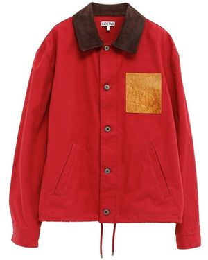 Loewe Workwear Jacket - Red