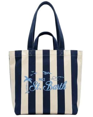 MC2 Saint Barth Essential Beach Cotton Beach Towel - Blue
