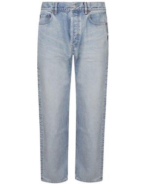 Saint Laurent Organic Cotton Denim Jeans - Blue