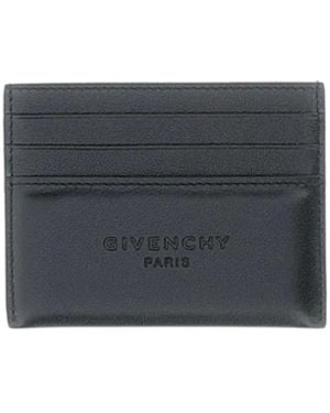 Givenchy Leather Credit Card Case - White