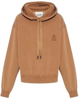 Isabel Marant Salmy Cotton Hoodie - Natural