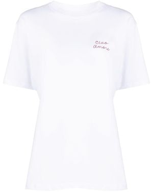 Giada Benincasa T-Shirt Ciao Amore - White