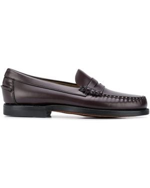 Sebago Classic Leather Moccasin - Brown