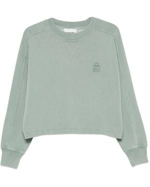 Isabel Marant Sunny Cotton Sweatshirt - Green