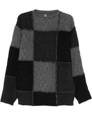 Adererror Maglione A Collo Rotondo - Nero