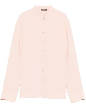 Emporio Armani Crepe Shirt - Pink