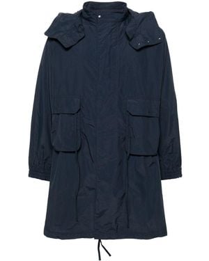 Barbour Parka Con Cappuccio Rimovibile - Blu
