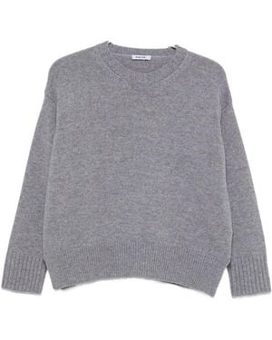 Base London Wool And Cashmere Crewneck Jumper - Grey
