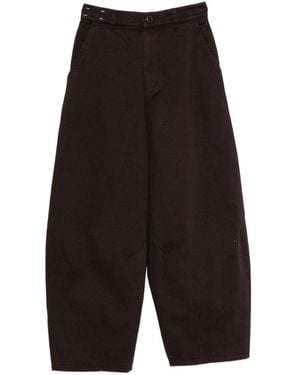 Alysi Pantaloni A Barile - Grigio