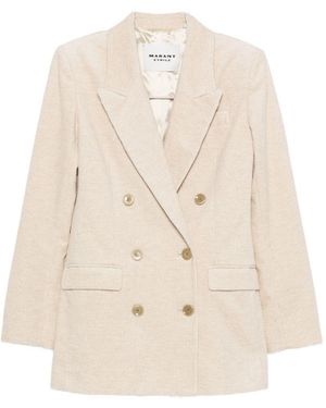 Isabel Marant Rasma Cotton And Linen Jacket - White