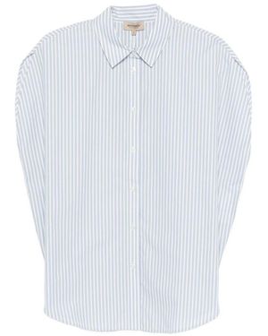 Woolrich Striped Cotton Shirt - White