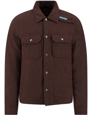 Woolrich Keating Button-Up Shirt Jacket - Brown