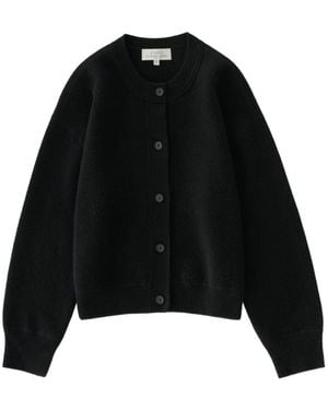 Studio Nicholson Wool And Cashmere Cardigan - Black