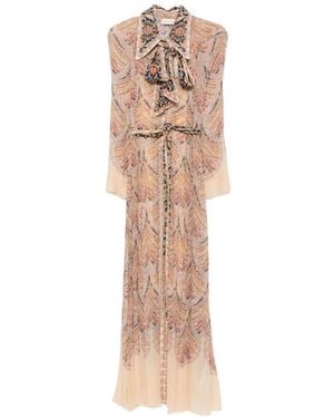 Zimmermann Valiant Long Shirtdress - White