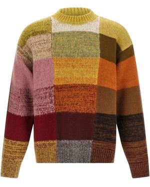 Dries Van Noten Macao V-Neck Jumper - Orange