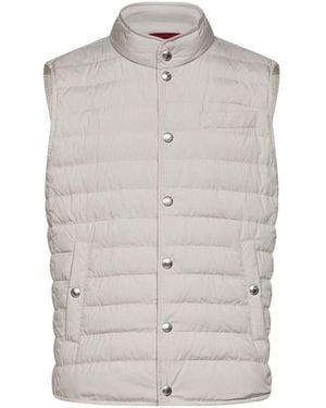 Brunello Cucinelli Padded Vest - Grey