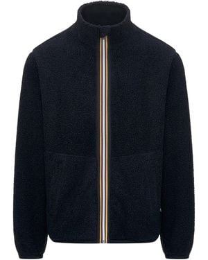K-Way Pascal Sherpa Polar Double Fleece - Blue
