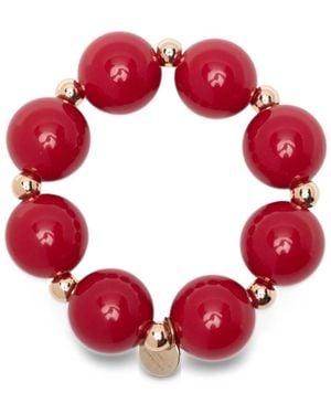 ALESSANDRO ENRIQUEZ Pearl Bracelet - Red