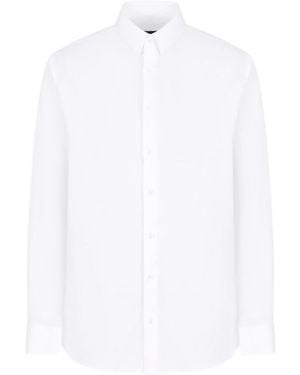Giorgio Armani Cotton Shirt - White