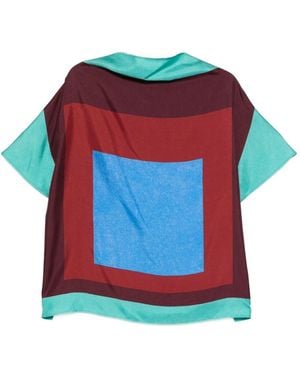 Loewe Printed Silk Top - Multicolour