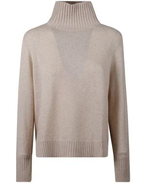 Allude Cashmere Turtleneck - Grey