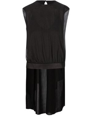 Fendi Satin Silk Top - Black