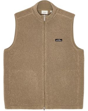 Les Deux Patch Teddy Vest - Natural