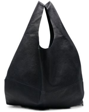 Cortana U Xl Leather Tote Bag - Black