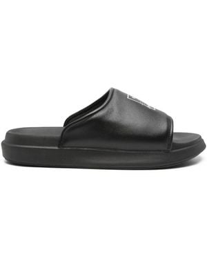 Y-3 Logo Slides - Black